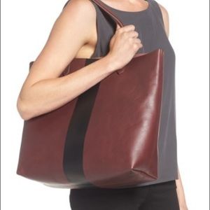 Madewell Transport leather tote